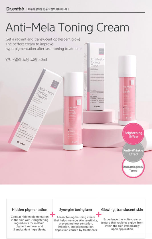 Dr. Esthe Anti Mela Toning Cream 50ml
