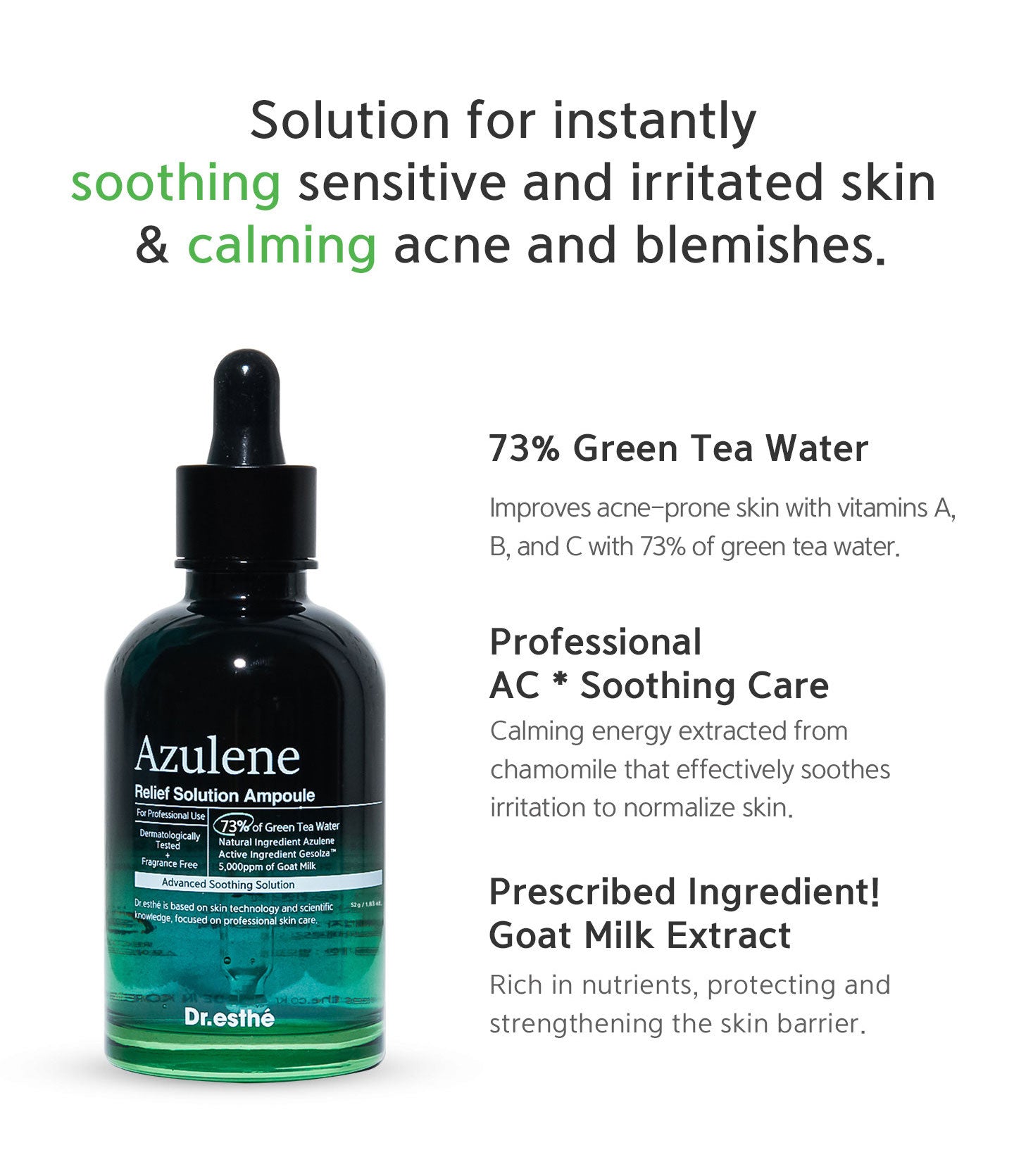 Dr. Esthe Azulene Relief Ampoule 52ml