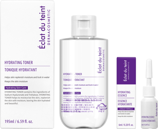 Éclat du teint Hydrating toner set 195 ml (PRO)