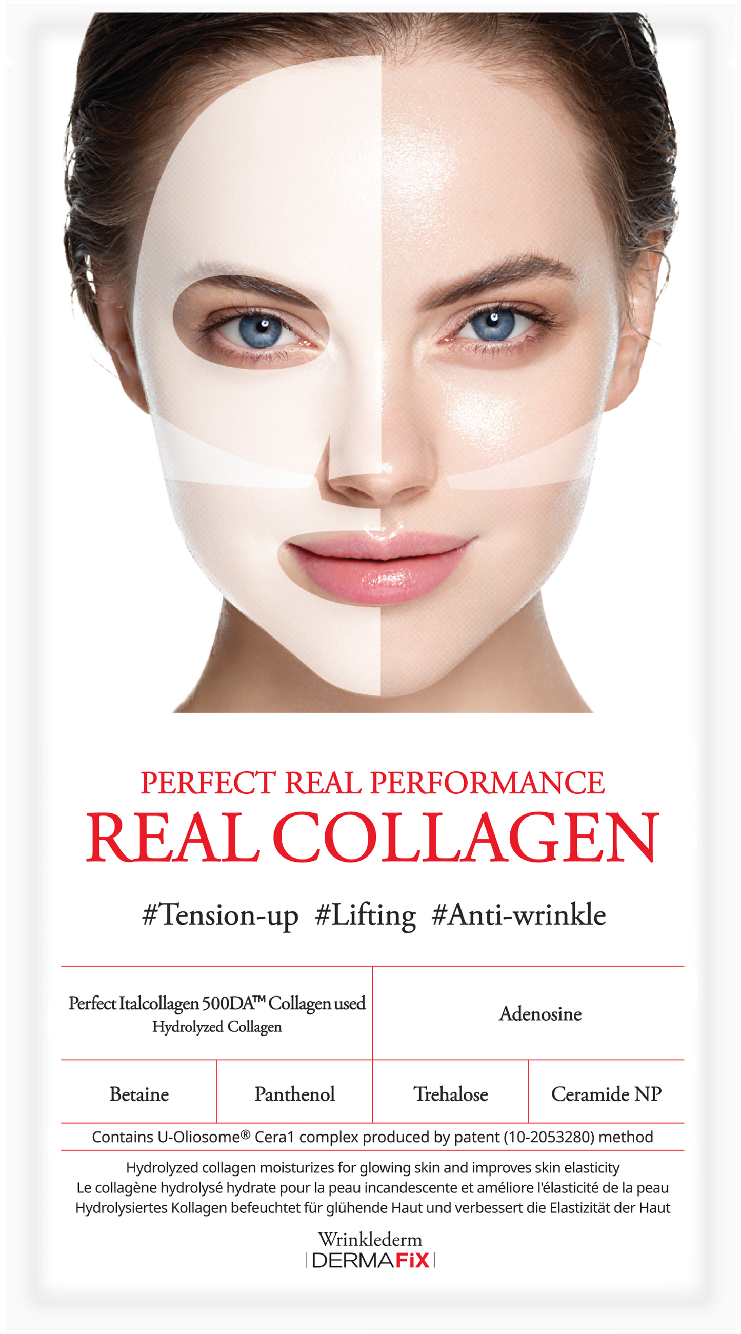 Dermafix Real Collagen Mask Perfect Real Performance