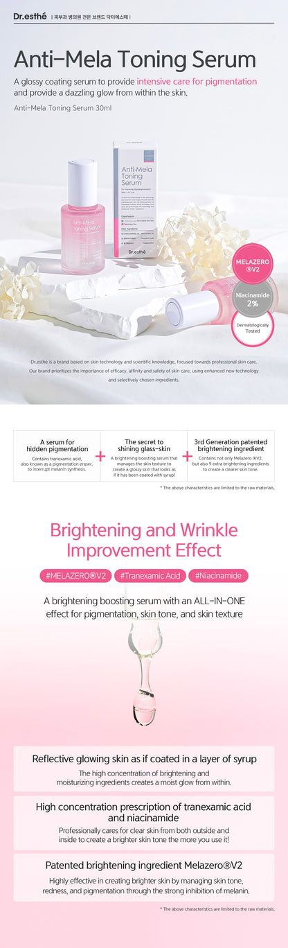 Dr. Esthe Anti Mela Toning Serum