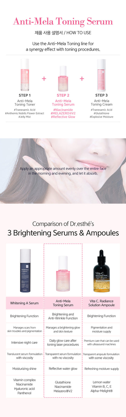 Dr. Esthe Anti Mela Toning Serum