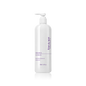 White bottle with pump on a white background