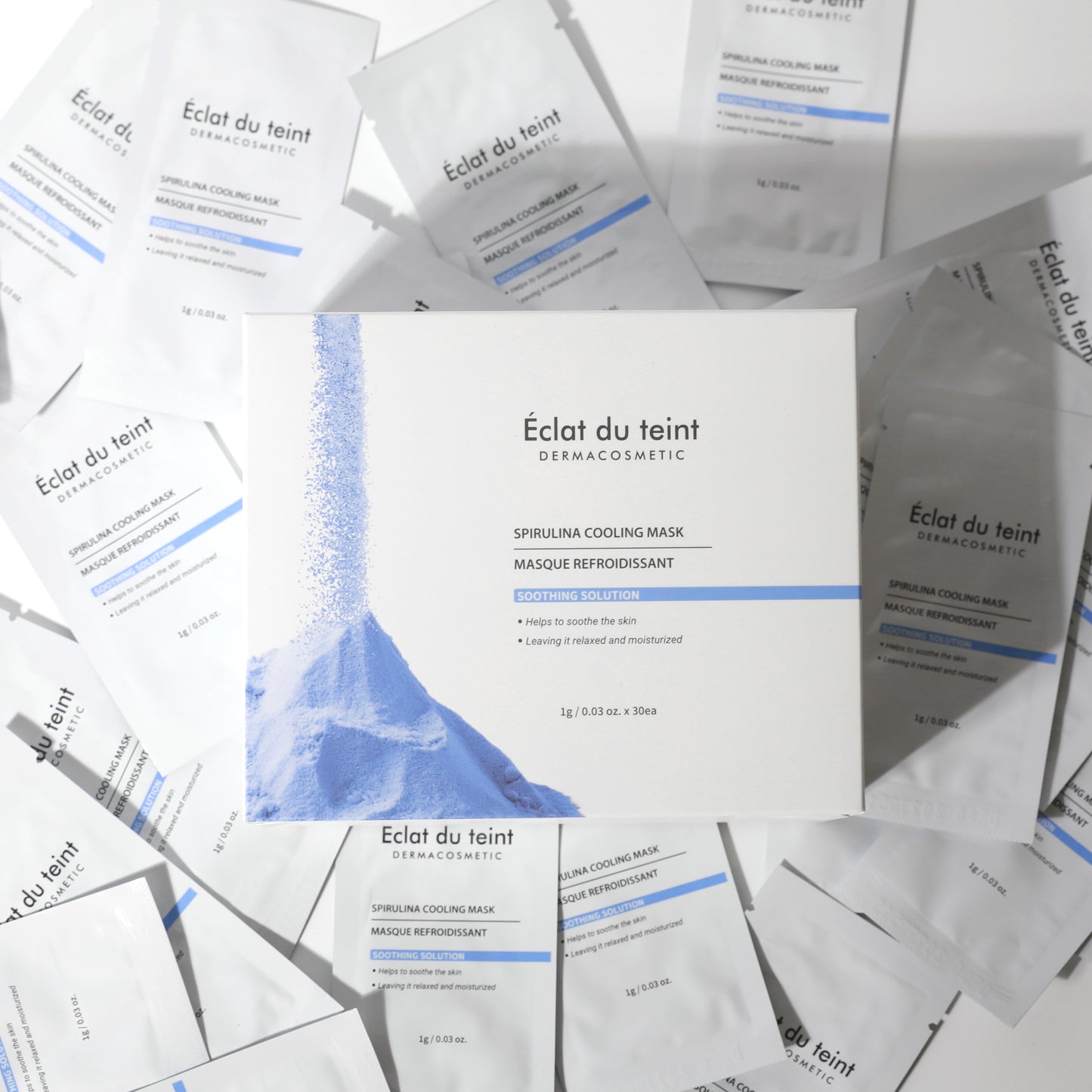 Éclat du teint Spirulina Cooling Mask 30ea (EST)