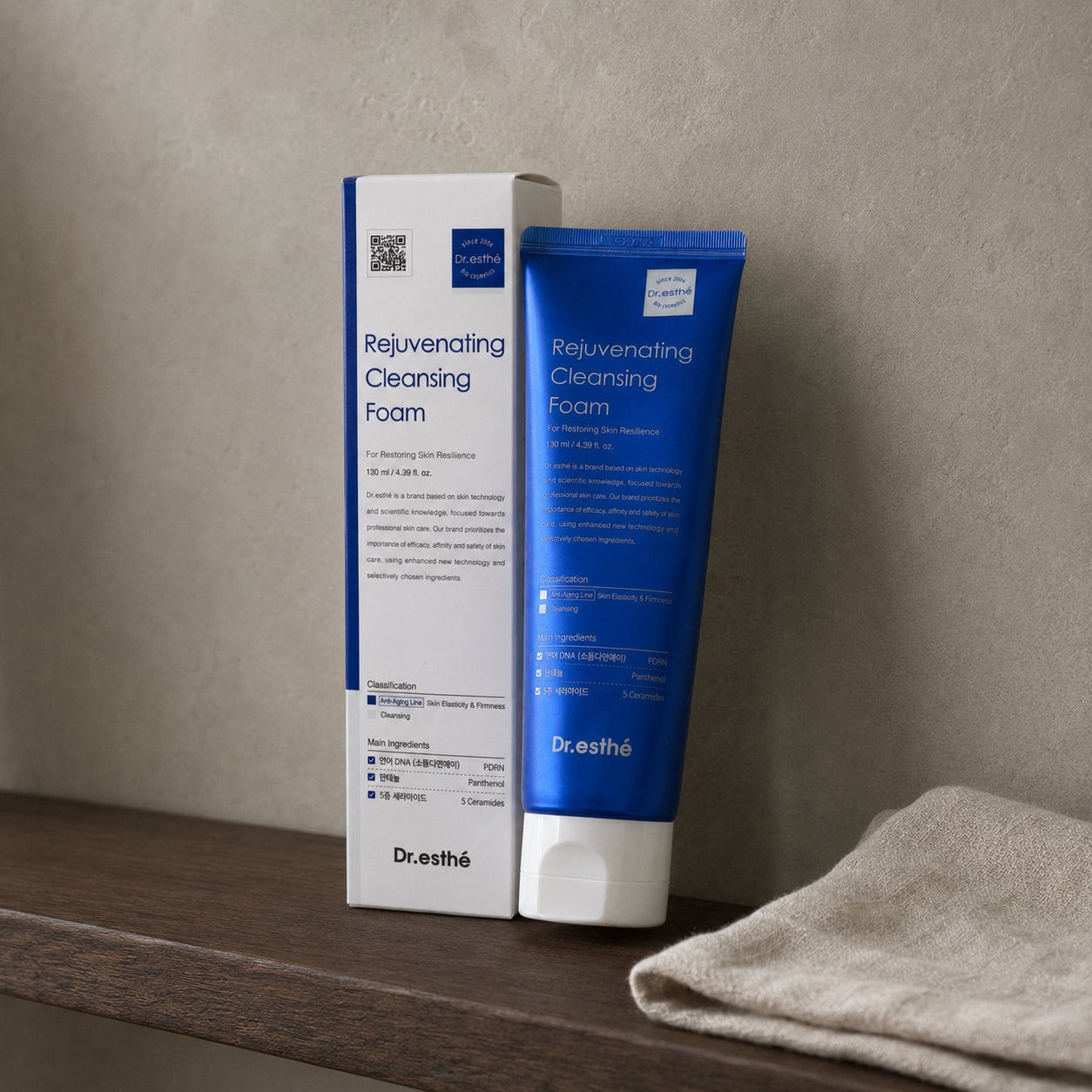 Dr. Esthé Rejuvenating Cleansing Foam | PDRN Cleanser