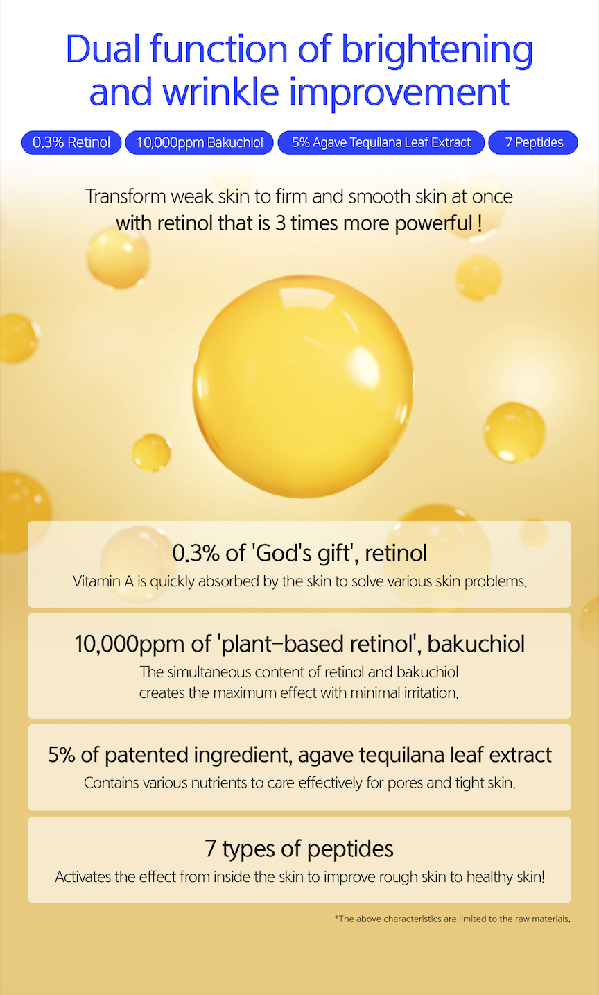 Pure retinol 0.3% Cream 15 ml