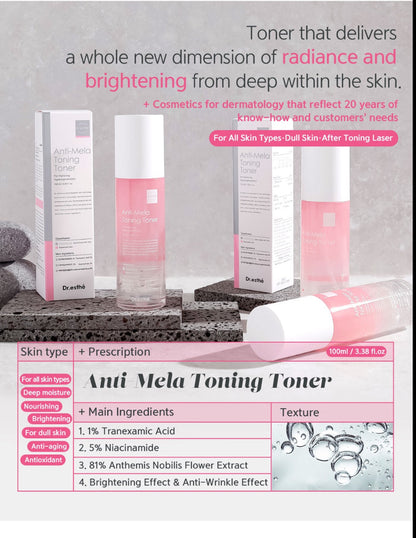 Dr. Esthe Anti Mela Toning Toner 100ml