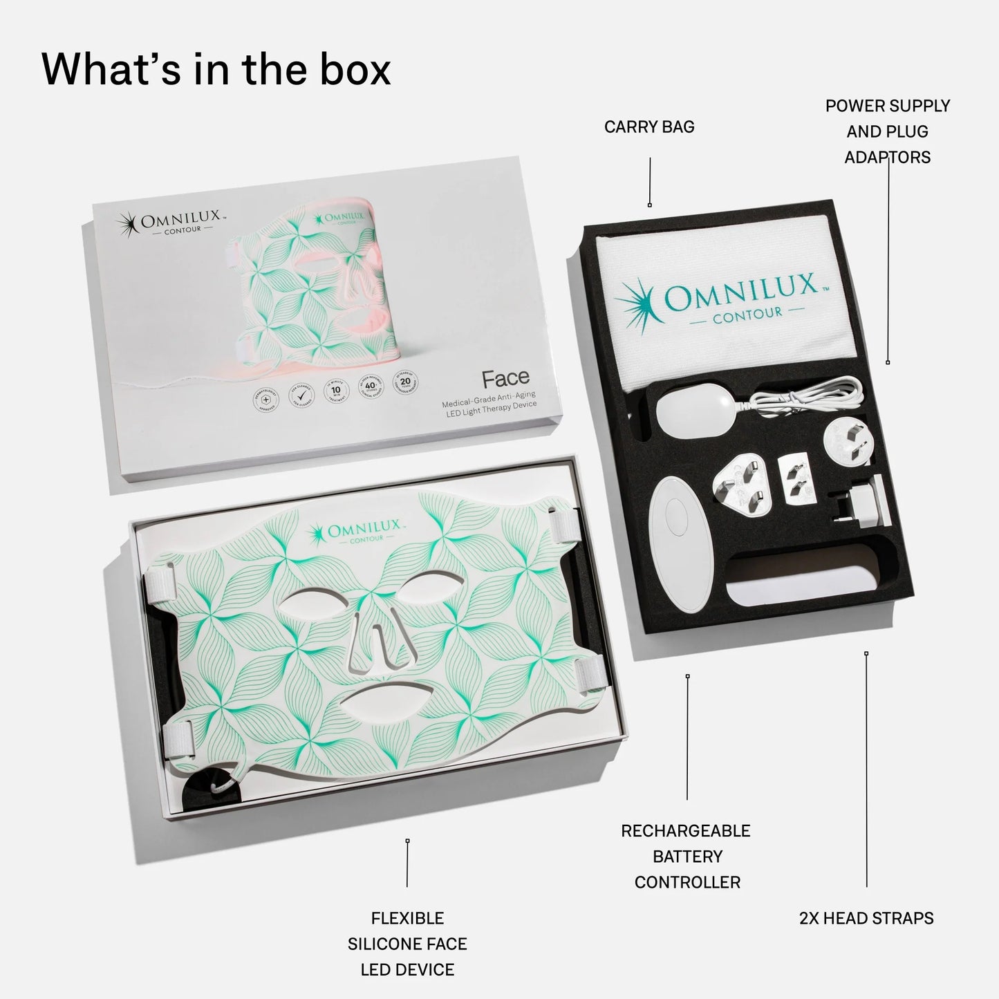 Omnilux Contour Face LED Mask