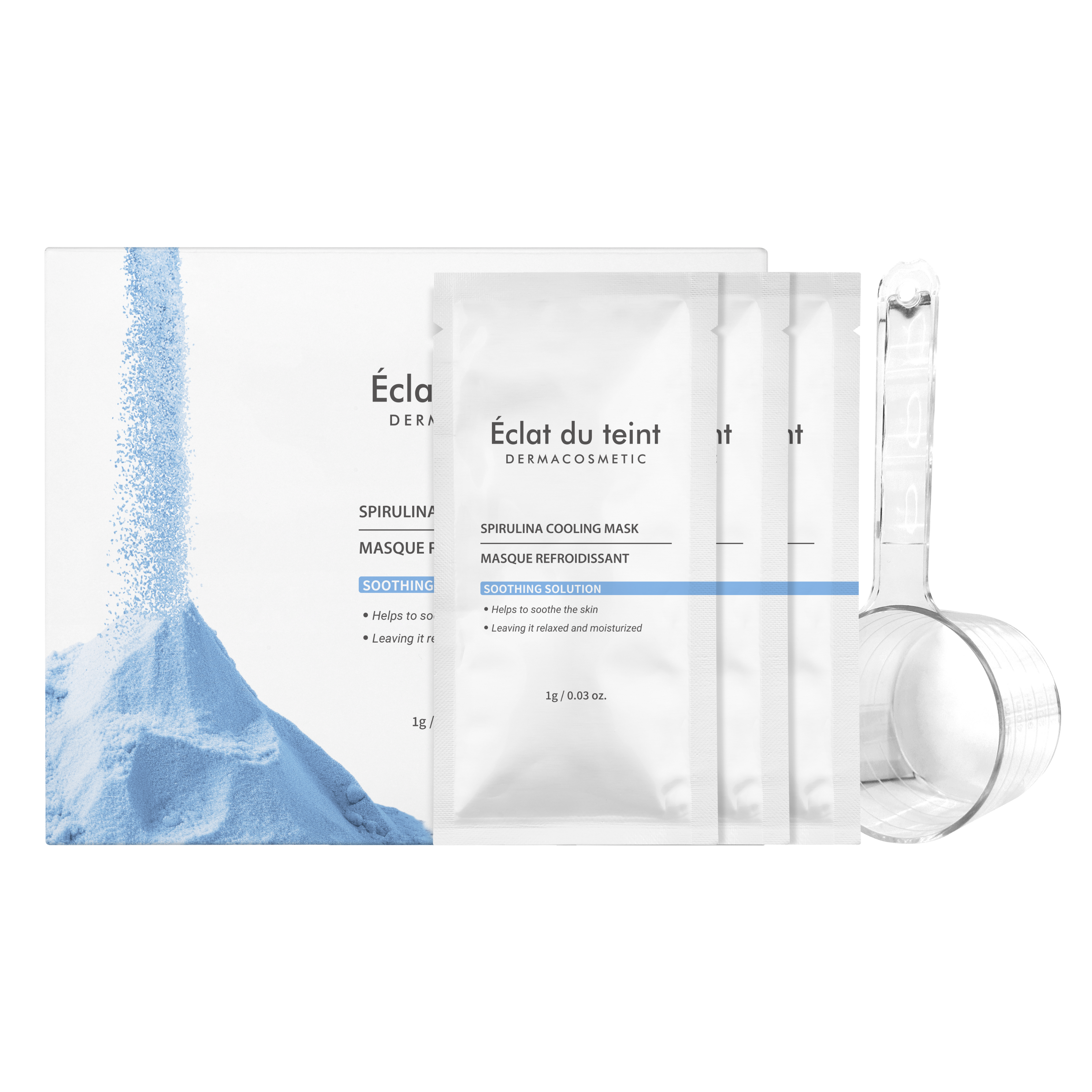 Éclat du teint Spirulina Cooling Mask (30ea) PRO