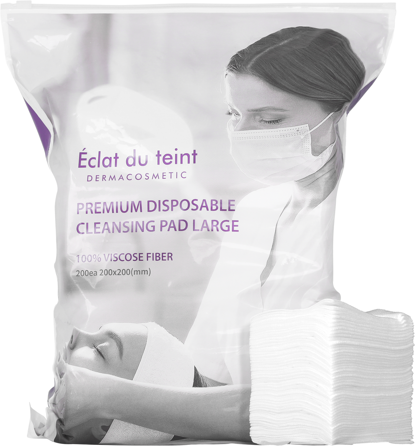 Éclat du teint Esthetic Disposable Wipe Large 200pcs (EST)